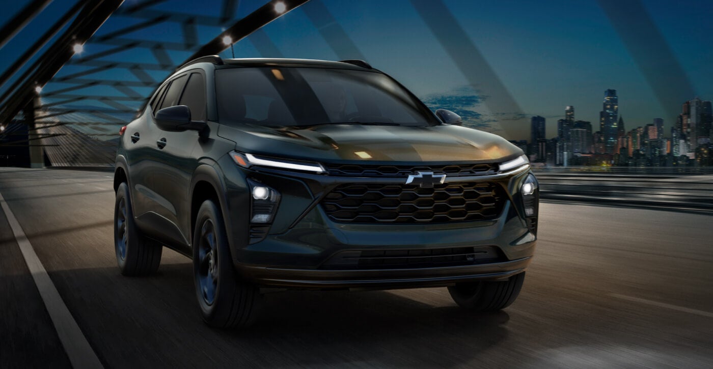 Chevy Trax crossing bridge