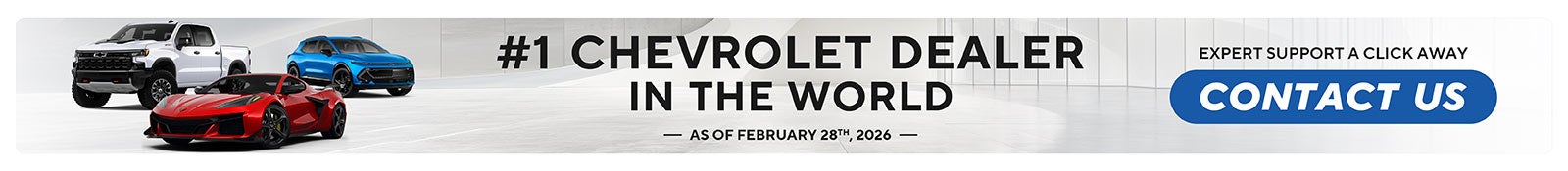 #1 Chevy Volume Dealer in the World