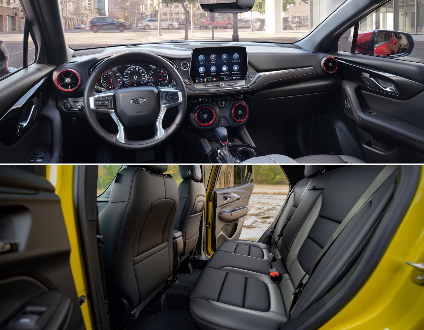 Chevy Blazer vs. Trailblazer Interior