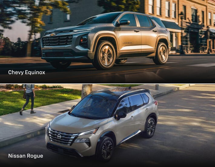 2026 Chevy Equinox vs. 2026 Nissan Rogue Fuel Economy