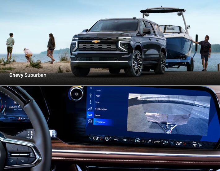 2026 Chevy Suburban vs. 2026 GMC Yukon Towing Capabilities