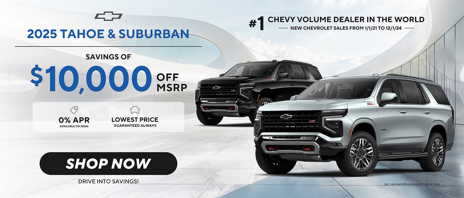 New Chevrolet Tahoe and Suburban